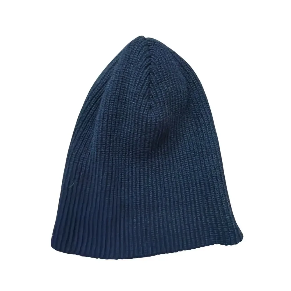 Black Winter Beanie Knit Toddler Hat Kids Warm Cap
